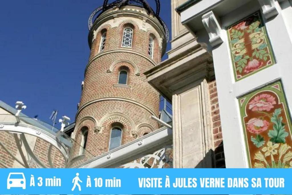 Grand Studio Amiens Gare Tout Confort Wifi Netflix 2Pers Exteriér fotografie